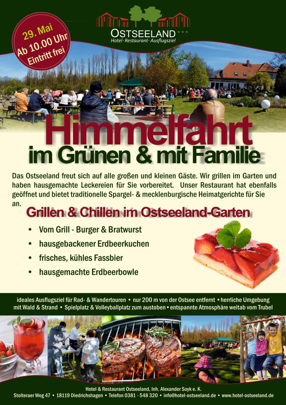 Himmelfahrt im Grünen